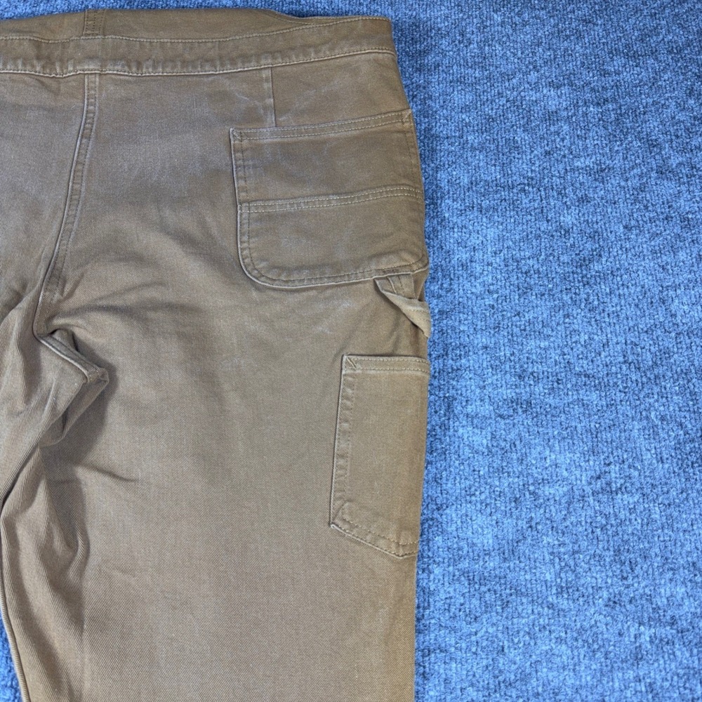 Carhartt Mens XXL Brown Rugged Flex Relaxed Fit Bib Overalls 104556-211 OR4556-W - Picture 9 of 9
